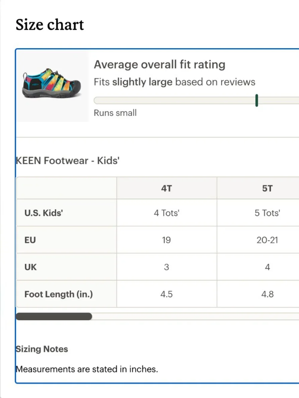KEEN / Newport H2 Toddler Sandals - Rainbow Tie Dye / Size 4